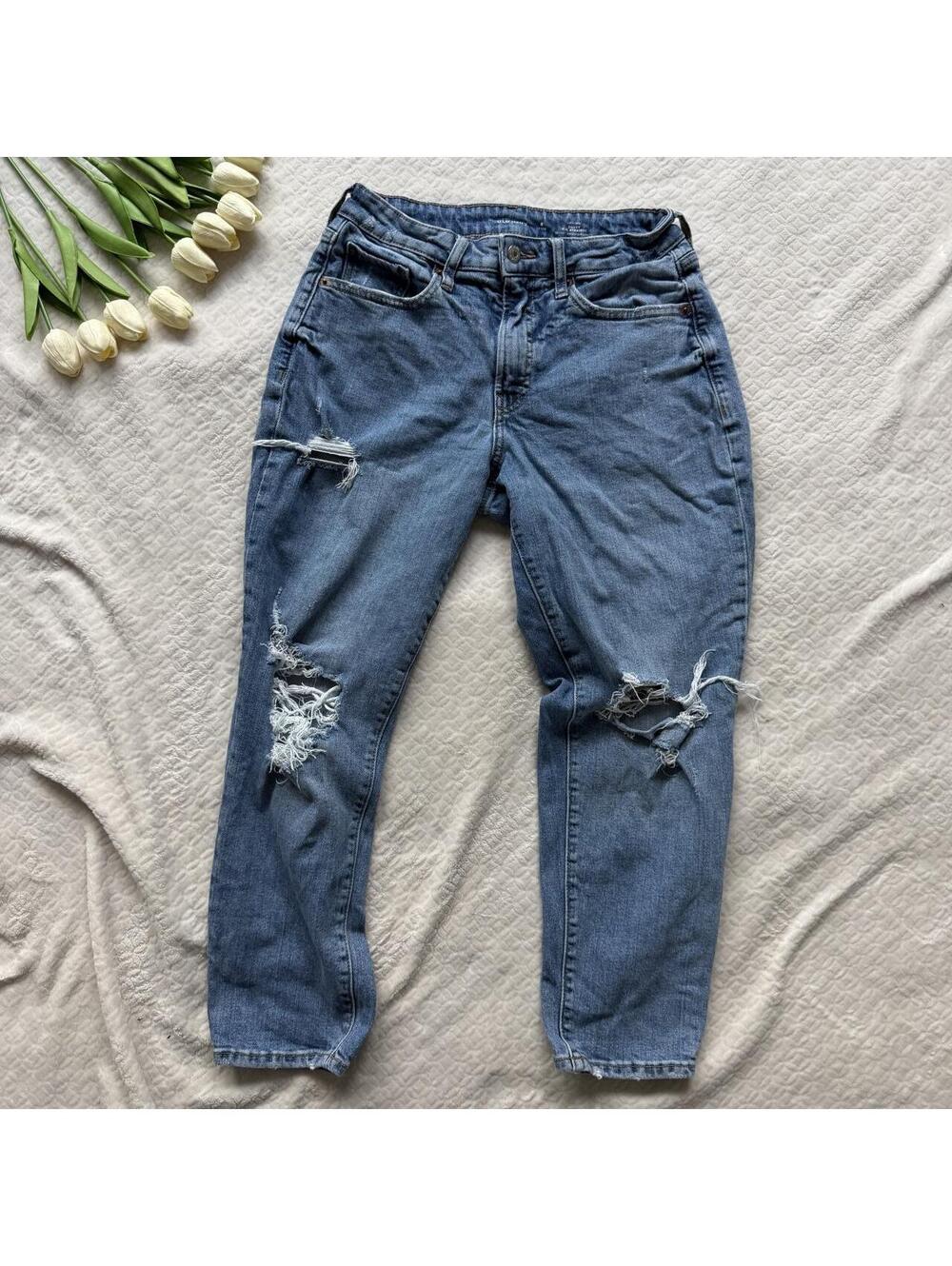 Old navy curvy straight petite denim jeans